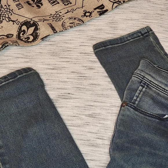 FREE PEOPLE Women's Dark Wash Low Rise Skinny Jeans 25 - Picture 4 of 14